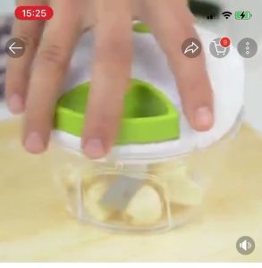 Multi-function manual grinder Vegetable meat grinder Cutting tool Stainless steel blade for quick shredder