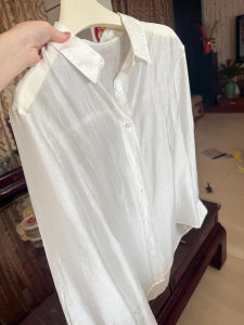 เสื้อแจ็คเก็ตกันแดดบางๆ ทรงเข้ารูป ทรงปกติ แขนยาว ปกติ ผ้าฝ้ายผสมโพลีเอสเตอร์ ฤดูร้อน 2025 เสื้อผ้าทำงานสำหรับผู้หญิง