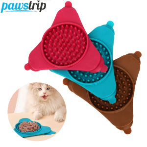 Pet Lick Silicone Mat for Dogs Pet Slow Food Plate for Cats Dogs Dog Sucker Food Training Dog Feeder Pet Supplies
