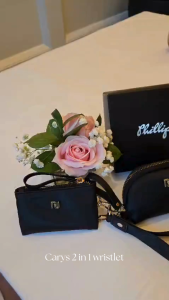 Phillipe Jourdan Carys Wallet Wanita Black (Nylon)