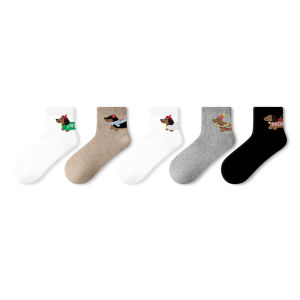 PRIMEET | Cute Dachshund Design Womens Socks Spring Autumn Wear