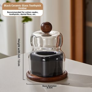 Baroquehouse | Luxury Home Use Ceramic Toothpick Holder