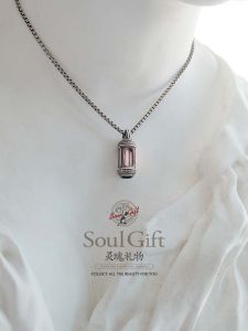 Original Soul Gift【Redemption】Self-Luminous Silver 925 Necklace Unique Valentines Day Couples Jewelry Fashionable Pendant