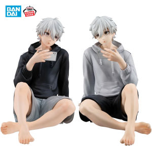 Bandai | SEGA 9CM BLUE LOCK Action Figures Nagi Seishiro Anime Figure Sitting Figurine PVC Collectible Model Kids Doll Toys Gifts