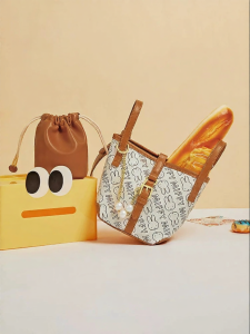 Miffy | High Texture Simple French Underarm Bucket Bag