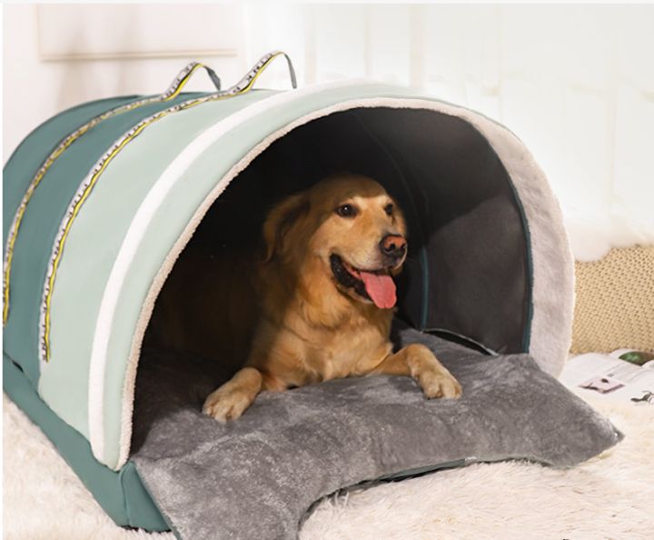 "Local Stock" 2in1 Cozy Dog House Large Medium and Small Pet Bed Pet
