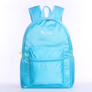 Ultra-light Foldable Outdoor Waterproof Backpack for Men And Women Casual Sports Skin Bag Printed Logo on Backpack