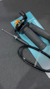 GAS SPONTAN DAYTONA POLOS NON TOMBOL UNIVERSAL SEMUA MOTOR SARUNG GAS PLUS KABEL PANJANG 120CM