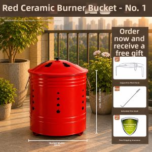 BINYUE | Stainless Steel Smokeless Thickened Burning Bucket