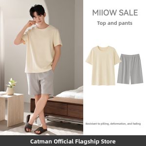 MiiOW | Mens Cotton Summer Sleepwear Set