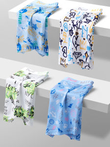 miiow | Adolescent Boys Antibacterial Modal Cotton Boxer Shorts Comfortable Developmental Stage Underwear For Junior And High School Students