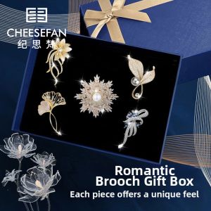 Luxury Butterfly Brooch Gift Box