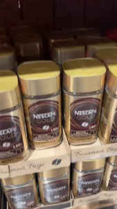 Nescafe Gold Rich and Aromatic Gold Roast with Ground Arabic Intensity 7 - 190g Beverage Coffee