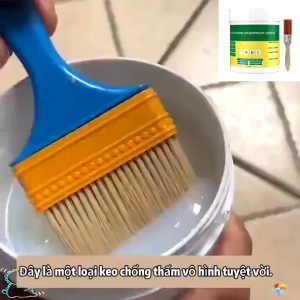 1 hủ keo chống thấm trong suốt 300g kèm cọ quét mẫu mới 2025