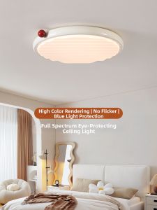 DGY | French Cream Style Ceiling Light Eye Protection