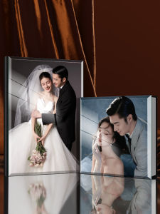 Crystal Wedding Photo Album Customized Photo Wedding Wedding Production Classy Photo Book Album Printed into a Book