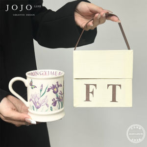 Jojos L PD Mianhu Ceramic Mug Gift Box Set for Girls Sleepy Scarecrow 300ml-500ml Capacity Single Ear Handle Design