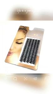 [COD]5 แถวขนตาปลอมธรรมชาติหนานุ่มหนา 10D/20D/30D/40D ต่อขนตาเครื่องมือแต่งหน้า