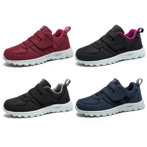 Sportschannel tiểu đường Giày thoải mái chạy bộ đơn giản giày chống trượt quai dán xé Giày thể thao giày tennis rộng cho thể thao ngoài trời