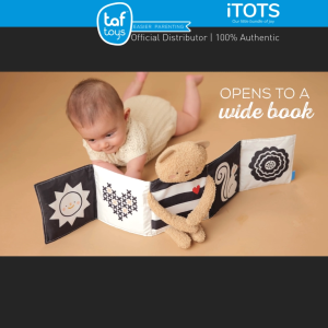 Taf Toys Snuggle Bear Baby Soft Book