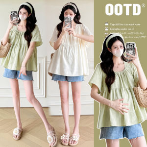 7 | Loose Fashion Comfortable Maternity Summer Blouse
