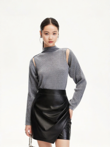 Vero Moda | Áo Sweater Len Mới Thu Đông Có Khoét Rỗng Và Đính Sửa Thời Trang
