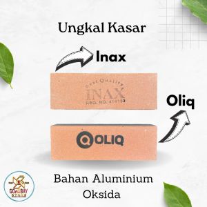 Batu Asah Pisau Kasar Ungkal Beji Bahan Aluminium Oksida