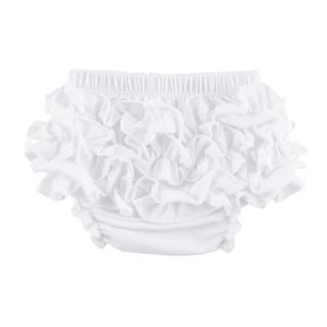 Durio Baby Bloomers for Toddler Girls Ruffle Diaper Covers for Girls Cute Cotton Baby Girl Shorts
