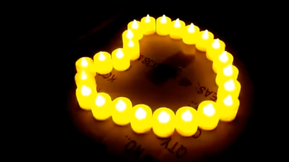 Candles Tealight Flickering Smokeless LED Candle Tealight Candle for Wedding Birthday Party Decoration Prop Battery Included蜡烛灯