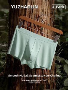 Yuzhaolin | Mens Boxer Shorts Modal Cotton Crotch