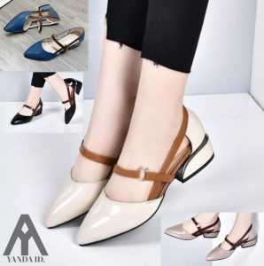 heels wanita terbaru hak tahu 3cm cincin fashion murah