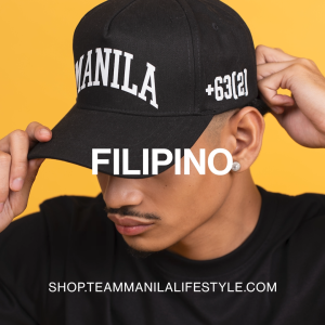 TEAM MANILA ACADEMIC CAP BLACK