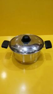 Nồi inox nội địa Nhật size 23cm cao 12cm (mã 960) Dùng được bếp từ