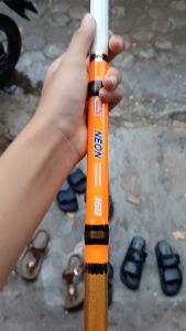 Roda Pancing Tegek Oregon Neon Multicolor Serat Karbon - UKuran Universal 100% Original
