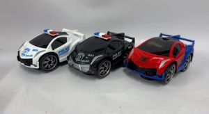 Electrical Automatic Rotate Police Car Aveanger Racing Car Kid Toys Present Gift Indoor Toys 电动玩具车 *READY STOCK*