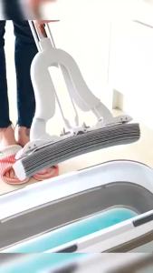 EELHOE | Chổi Lau Nhà Gấp Gọn Di Động Với Miếng Bọt Biển Vắt Nước Tiện Lợi Không Cần Giặt Tay Chất Liệu Microfiber Siêu Thấm Hút Dễ Dàng Vệ Sinh