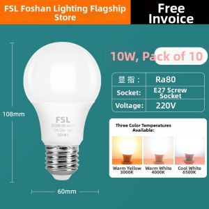 FSL | Ultra-bright White LED Bulb E27