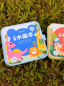 Sách màu nước cho trẻ em có thể vẽ đi vẽ lại sách học sớm màu nước trong suốt