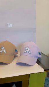Topi Pria Wanita Topi Inisial Huruf A