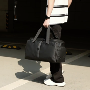 SIDE KICKS Dublin Duffle Bag Waterproof PU Travel Casual Men Woman Beg Sandang Kalis Air 大容量防水行李包
