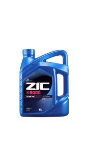 SK ZIC X5000 15W-40 6 Liters Heavy Duty Diesel Engine Oil