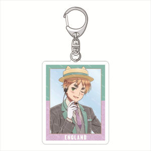 Bandai | Móc Khóa Acrylic Anime Hetalia Axis Powers 55MM Với Các Nhân Vật Wang Yao Arthur Kirkland Feliciano Vargas Và Alfred F. Jones - Món Quà Lý Tưởng