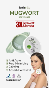 FAVOLIA Bundle: Masker Wajah Halal & Teruji Lab untuk Mengatasi Jerawat, Mencerahkan & Melembapkan
