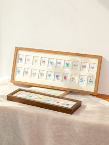 Kids DIY Photo Frame Baby Full-Year Growth Commemorative Frame Certificate Holder Wash Photos Made of Photo Frame Wall Mounting Picture Frame