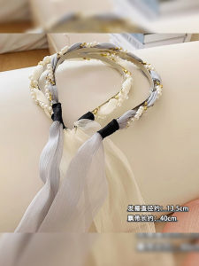 Kẹp Tóc Thắt Nơ Ngọc Trai Ogeen Hoa Thắt Nơ Kẹp Tóc Mùa Hè Chống Trượt Răng Phong Cách Hàn Quốc Thời Trang Phụ Kiện Tóc Nữ