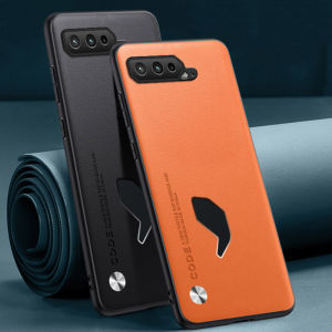 EUCAG Luxury PU Leather Case For Asus ROG Phone 5 S 5S Back Cover Shockproof Protection Phone Case For Asus ROG Phone5 S 5G