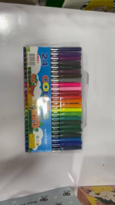 🖍️✨ Bộ bút màu 24 cây – Sáng tạo không giới hạn cho bé yêu