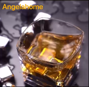 【SG SELLER】🔥304 Stainless Steel 4pcs Ice Cube Food Grade Reusable Ice Cube Beer Wine Whiskey Cocktail Drinking