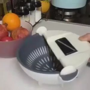 Magic Slicer 7in1 Alat Pemotong Sayuran Parutan Saringan GSF Multifungsi Wet Drain Basket Serbaguna