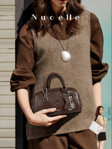 2026 New Shoulder Crossbody Boston Bag